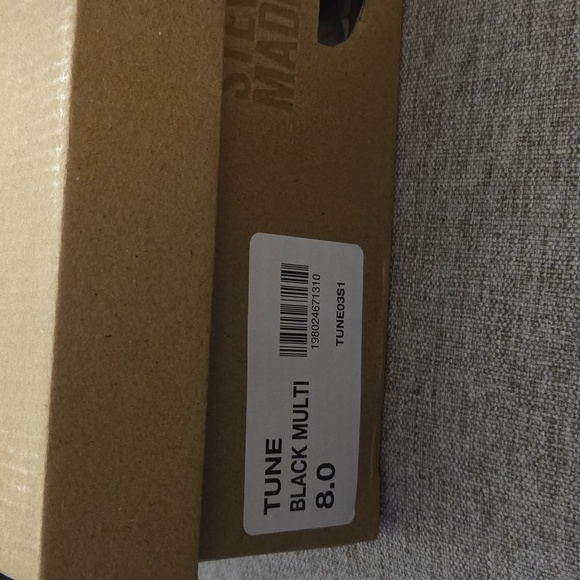 NWT Steve Madden Black Rhinstones Shoes - Picture 5 of 9